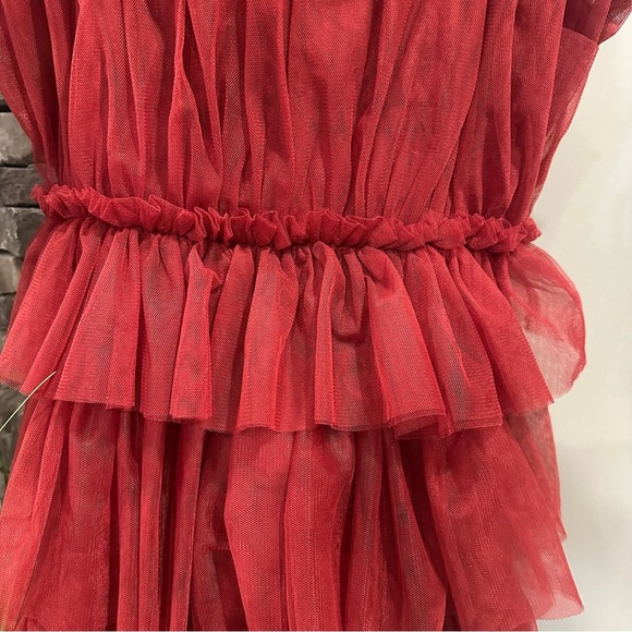 Molly Green Maroon / Burgundy Semi Formal Dress Size Large - Picture 8 of 10